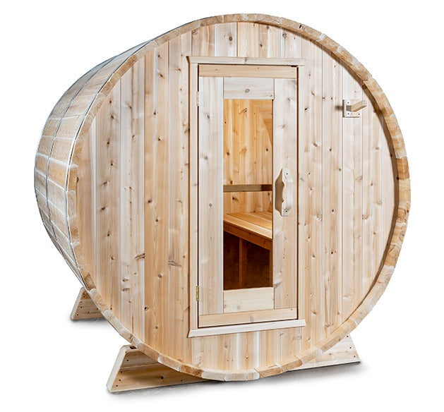 4 person barrel sauna