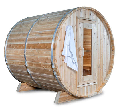 4 Person Barrel Sauna Kit