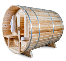 4 person barrel sauna kit