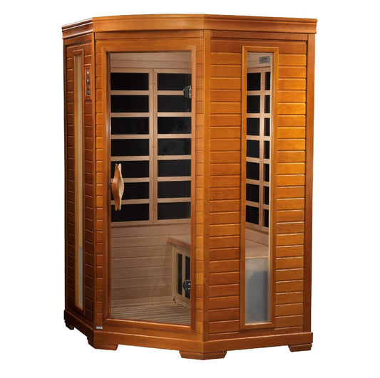 2 person Low EMF infrared sauna