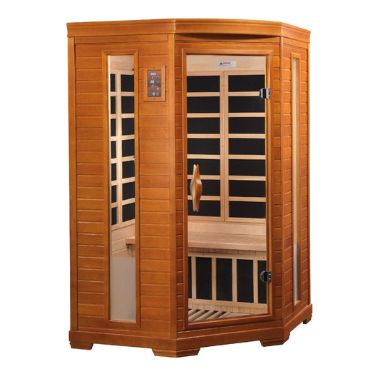 2 person Low EMF infrared sauna