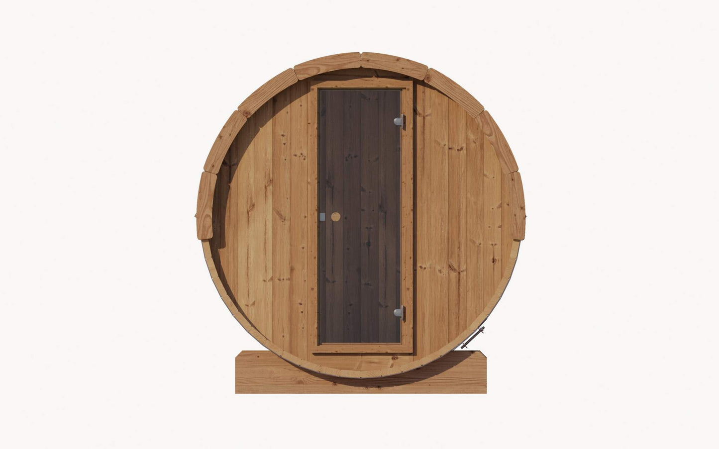 3 Person Barrel Sauna - SaunaLife E6