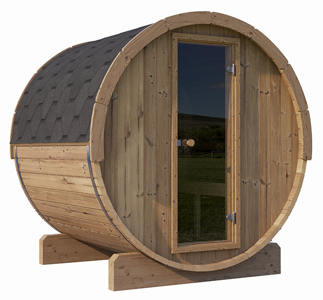 4 Person Barrel Sauna - E7