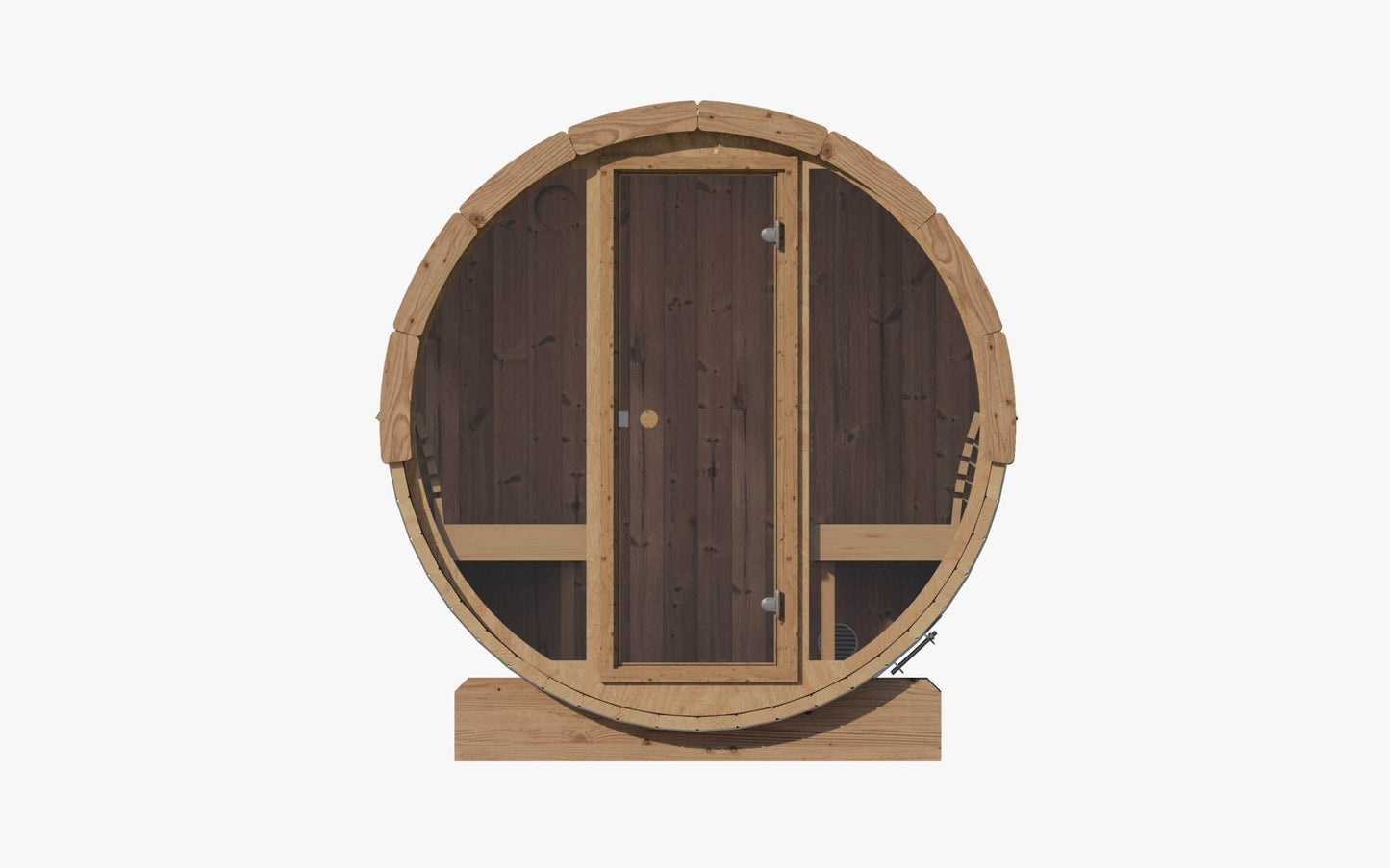 4 Person Barrel Sauna - E7G