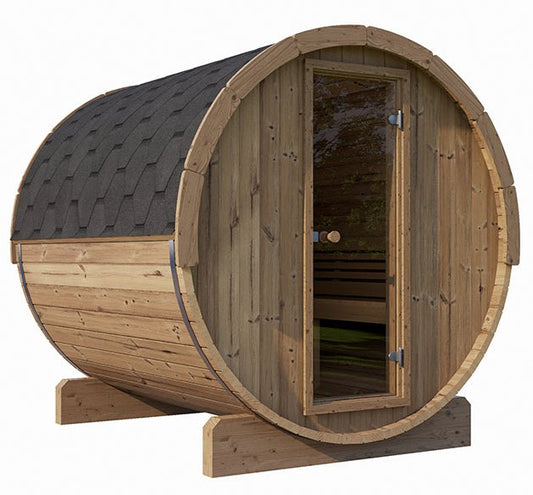 6 Person Barrel Sauna - E8