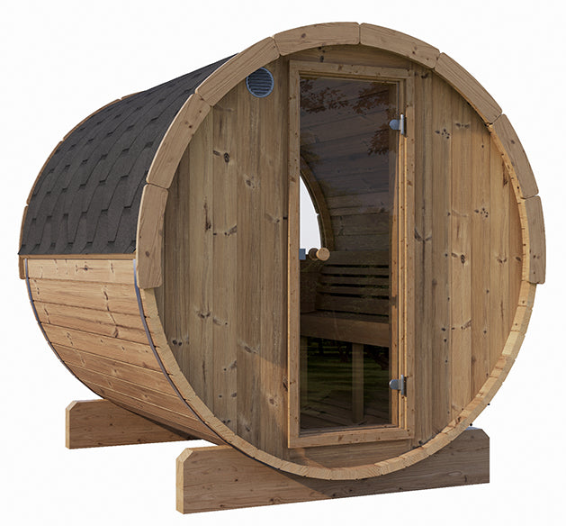 6 Person Barrel Sauna