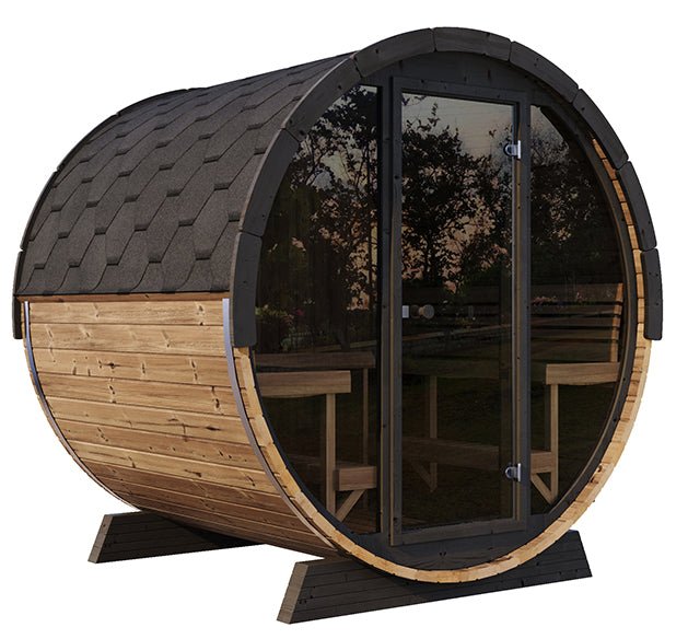 6 Person Barrel Sauna Ergo Elegance - EE8G