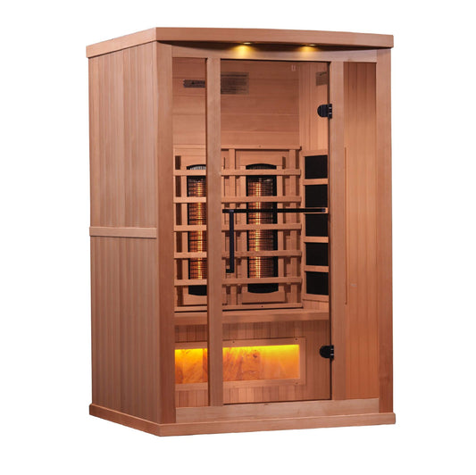 2 person Full Spectrum PureTech™ Near Zero EMF FAR Infrared Sauna