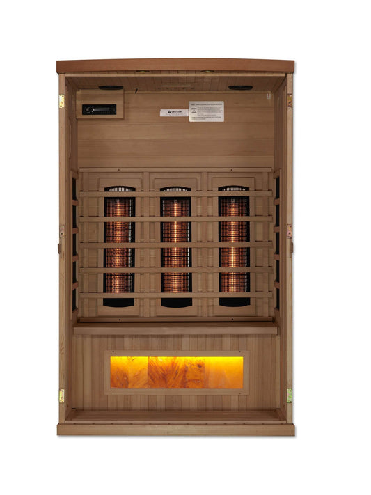 2 person Full Spectrum PureTech™ Near Zero EMF FAR Infrared Sauna