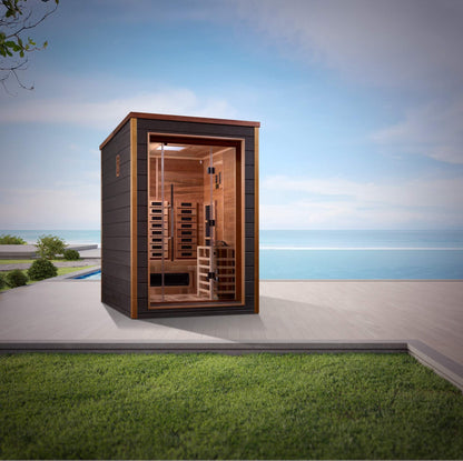 2 Person Hybrid Outdoor Sauna