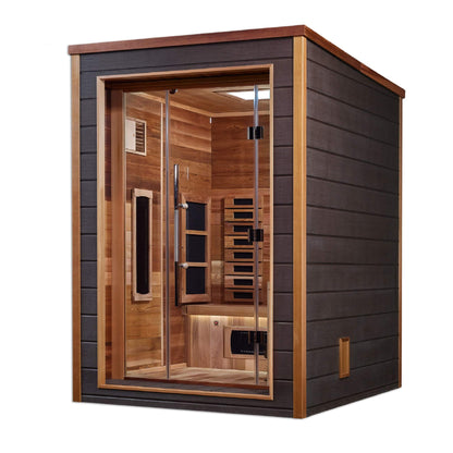 2 Person Hybrid Outdoor Sauna