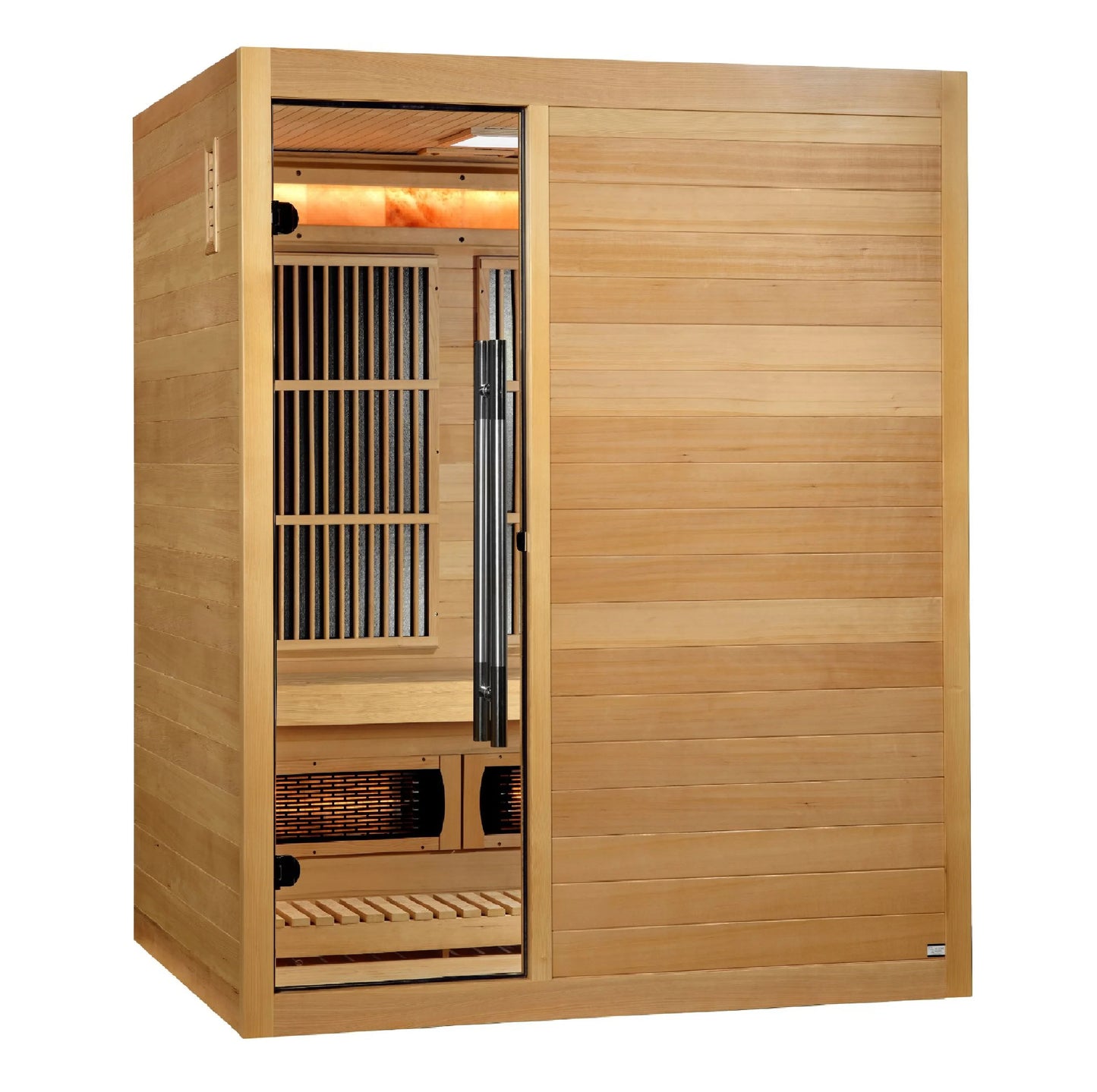 3 Per Hybrid Indoor Sauna (Full Spectrum and Harvia Traditional Stove) - Soria