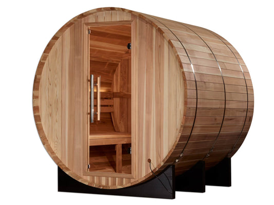 4 person barrel sauna