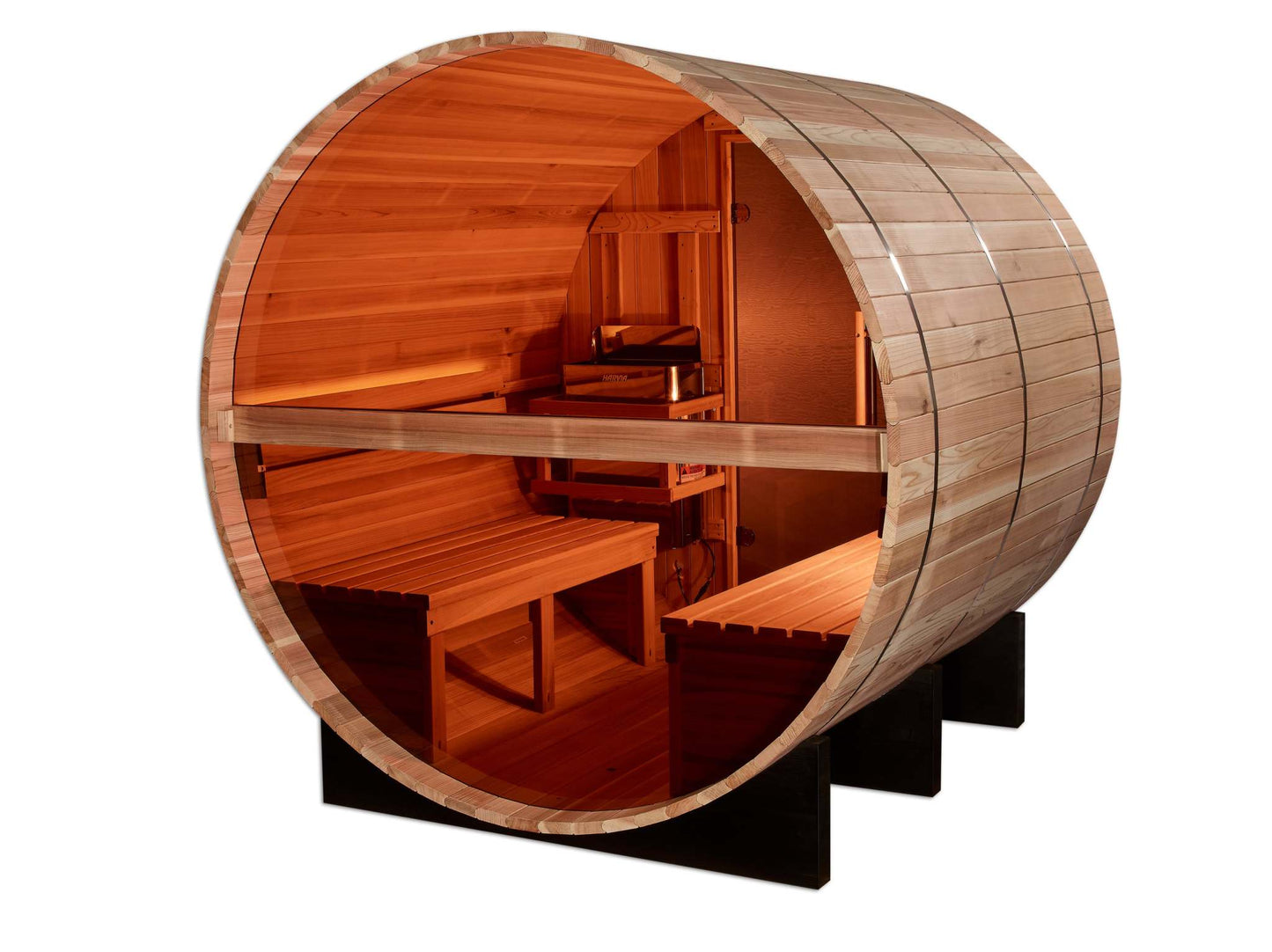 4 Person Barrel Sauna