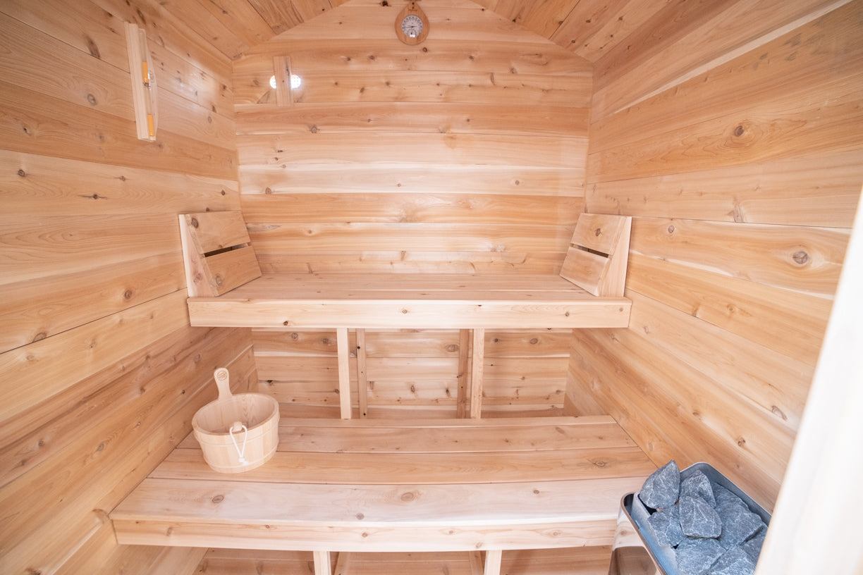 3 person cabin sauna
