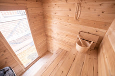 3 person cabin sauna