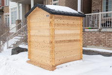 3 person cabin sauna