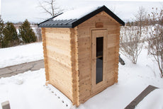 3 person cabin sauna