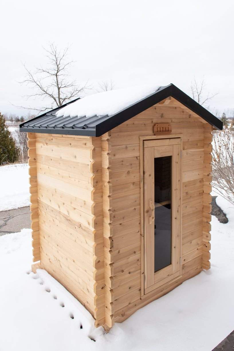 3 person cabin sauna