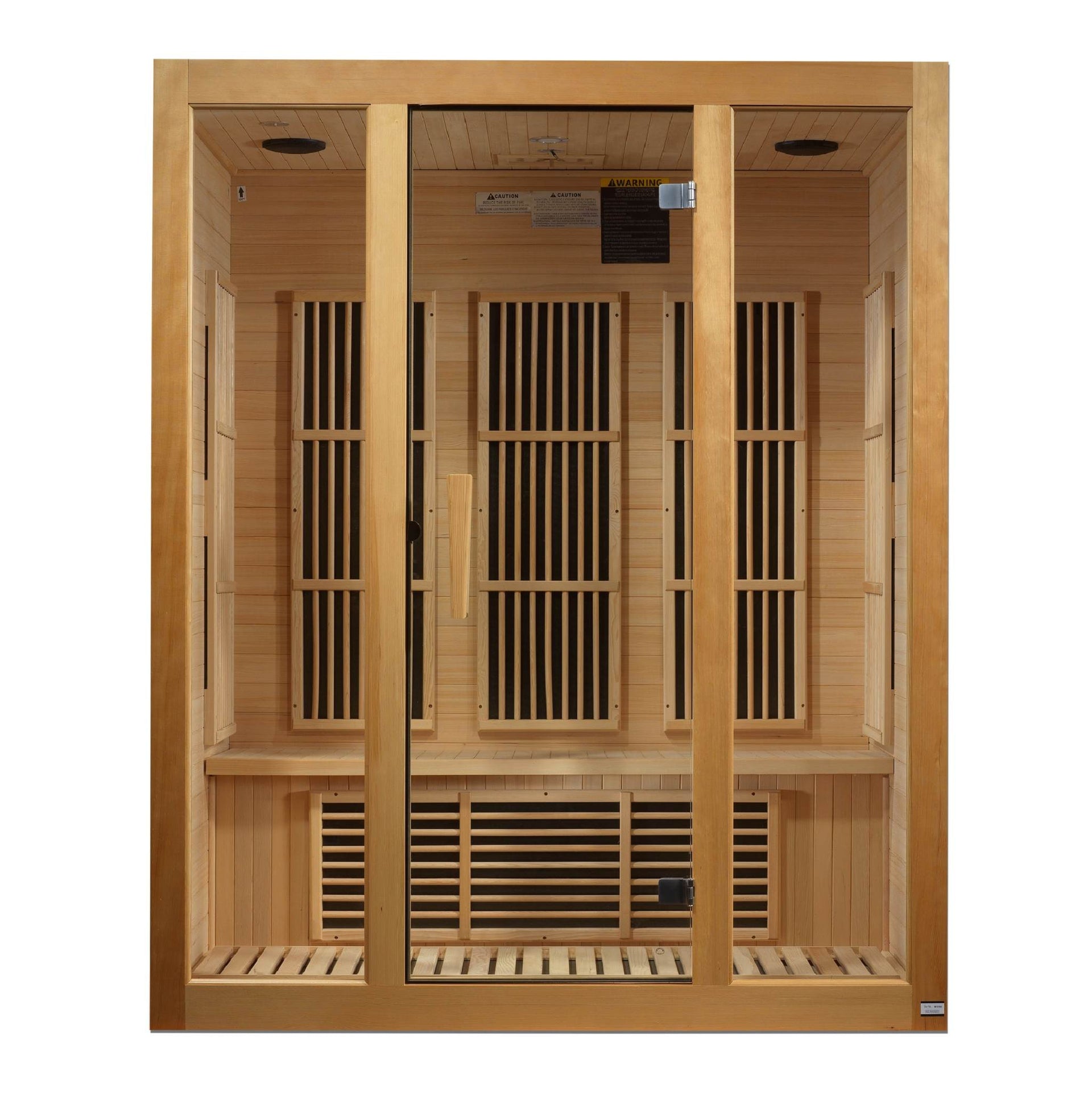 3 person Low EMF FAR Infrared Sauna