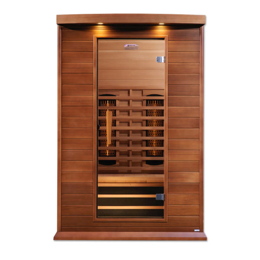 2 Person Full Spectrum Infrared Sauna - Canadian Red Cedar (Maxxus)