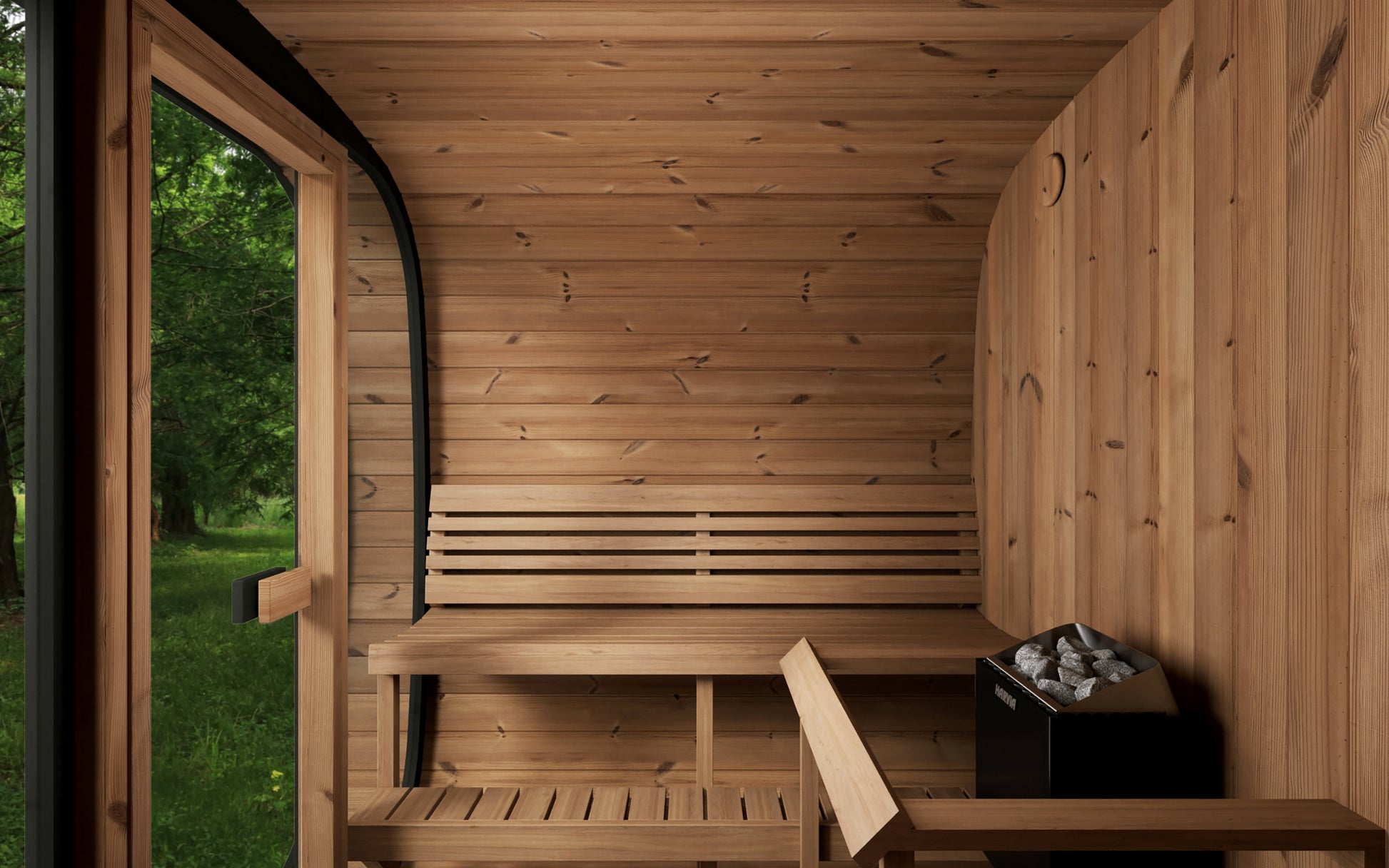 6 Person Outdoor Sauna - Model CL7G