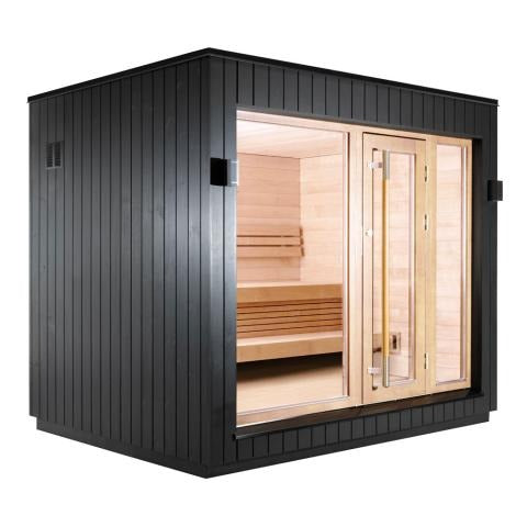 6 Person Outdoor Sauna - Model G7 (FULLY ASSEMBLED)