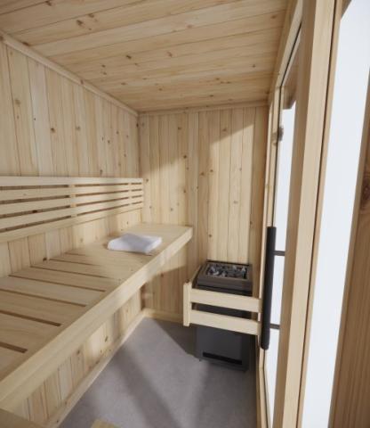 3 Person Indoor Sauna - Model X6