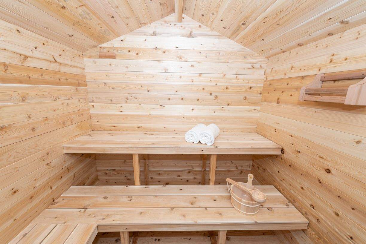 6 person cabin sauna
