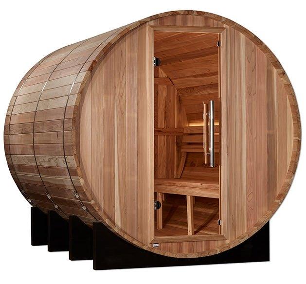 6 person barrel sauna