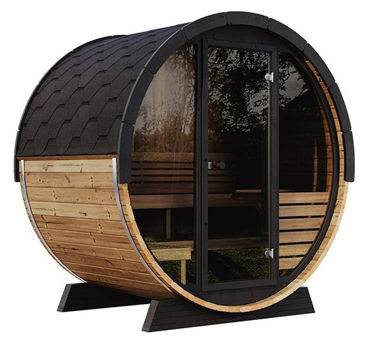 4 Person Barrel Sauna - EE6G