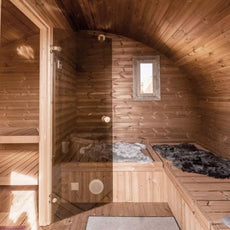 8 Person Outdoor Sauna