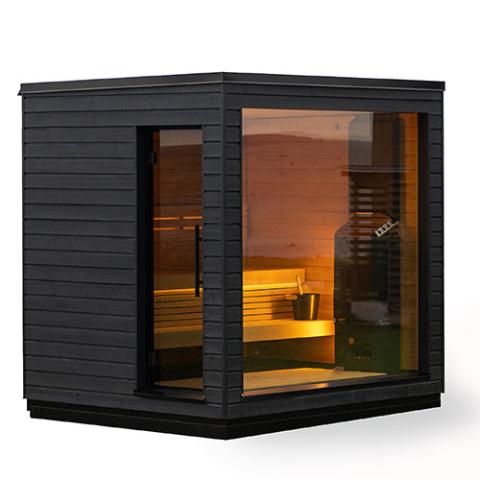 5 Person Outdoor Sauna - Model G6 (FULLY ASSEMBLED)