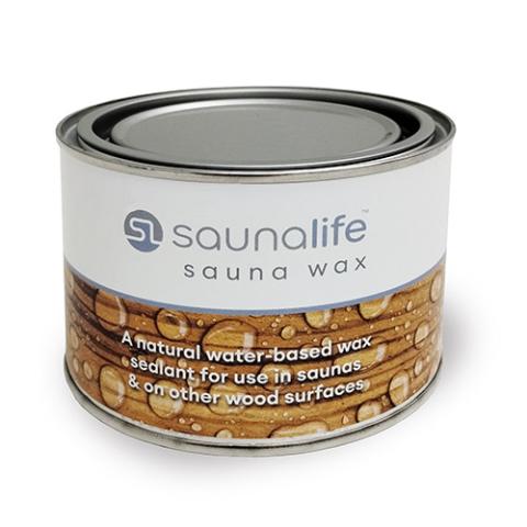 SaunaLife Sauna Wood Wax, 15.2oz