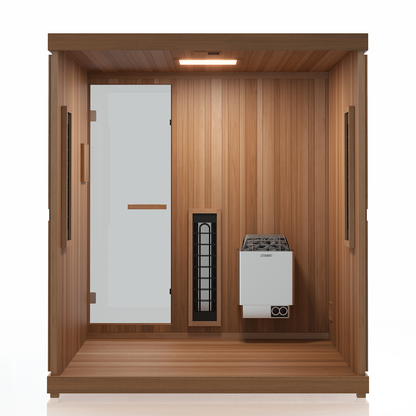 4 Person Infrared & Steam XL Sauna Combo - Trinity FD-5